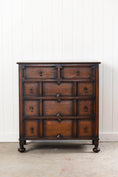 Load image into Gallery viewer, Jacobean Style English Oak Chest of Drawers (c. 1920)
