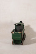 Load image into Gallery viewer, Large Vintage Scratch Built Green Model Train (c. 1948)
