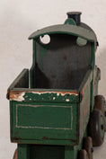 Load image into Gallery viewer, Large Vintage Scratch Built Green Model Train (c. 1948)
