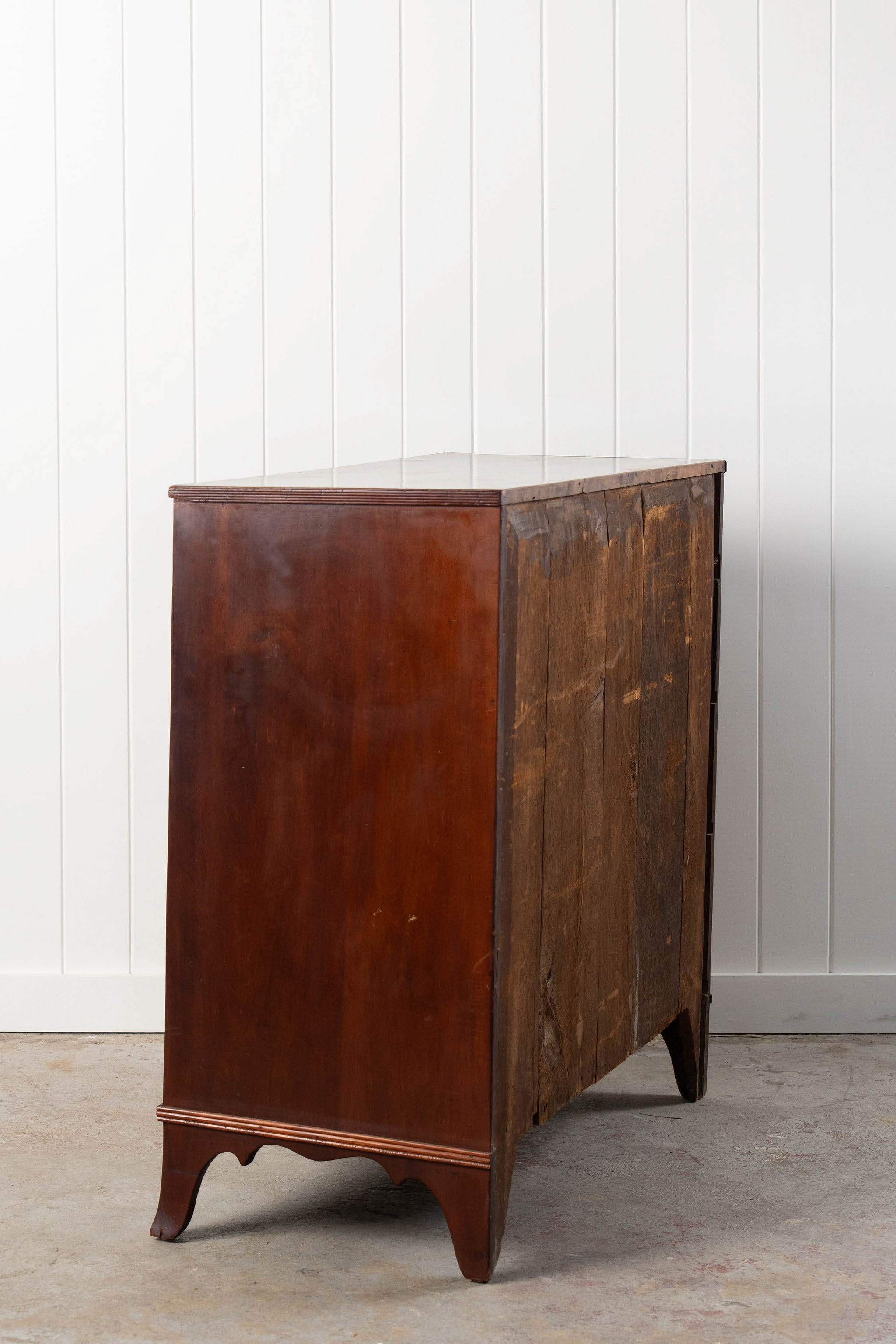 Antique American Mahogany 2 Over 3 Chest (c. 1900)