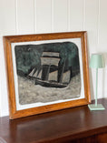 Load image into Gallery viewer, Original British Contemporary Art | ‘Schooner Under Moon’
