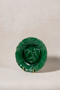 Load image into Gallery viewer, Copeland (c. 1860-1875) Green Majolica Overlapping Large Leaf Plate
