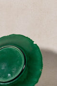 Load image into Gallery viewer, Copeland (c. 1860-1875) Green Majolica Overlapping Large Leaf Plate
