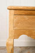 Load image into Gallery viewer, Stripped Victorian Pine Dresser Base With Scalloped Apron

