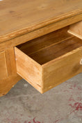 Load image into Gallery viewer, Stripped Victorian Pine Dresser Base With Scalloped Apron
