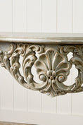 Load image into Gallery viewer, Louis XV Style Painted Carved French Console
