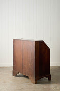 Load image into Gallery viewer, Early Georgian Mahogany Bureau on Bracket Feet + Green Leather Interior (c. 1730)
