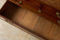Load image into Gallery viewer, Early Georgian Mahogany Bureau on Bracket Feet + Green Leather Interior (c. 1730)
