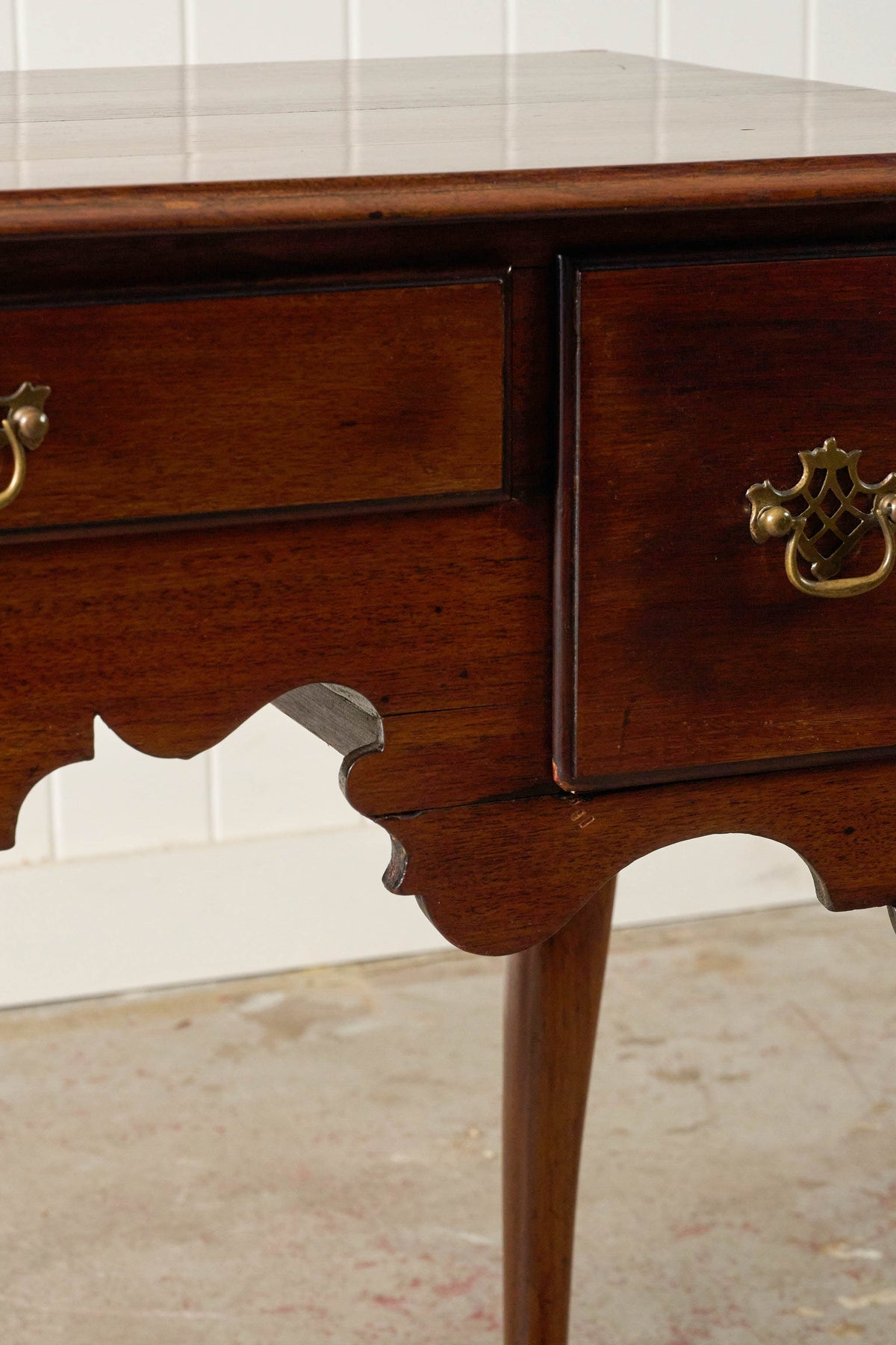 19th Century English Mahogany Low Boy