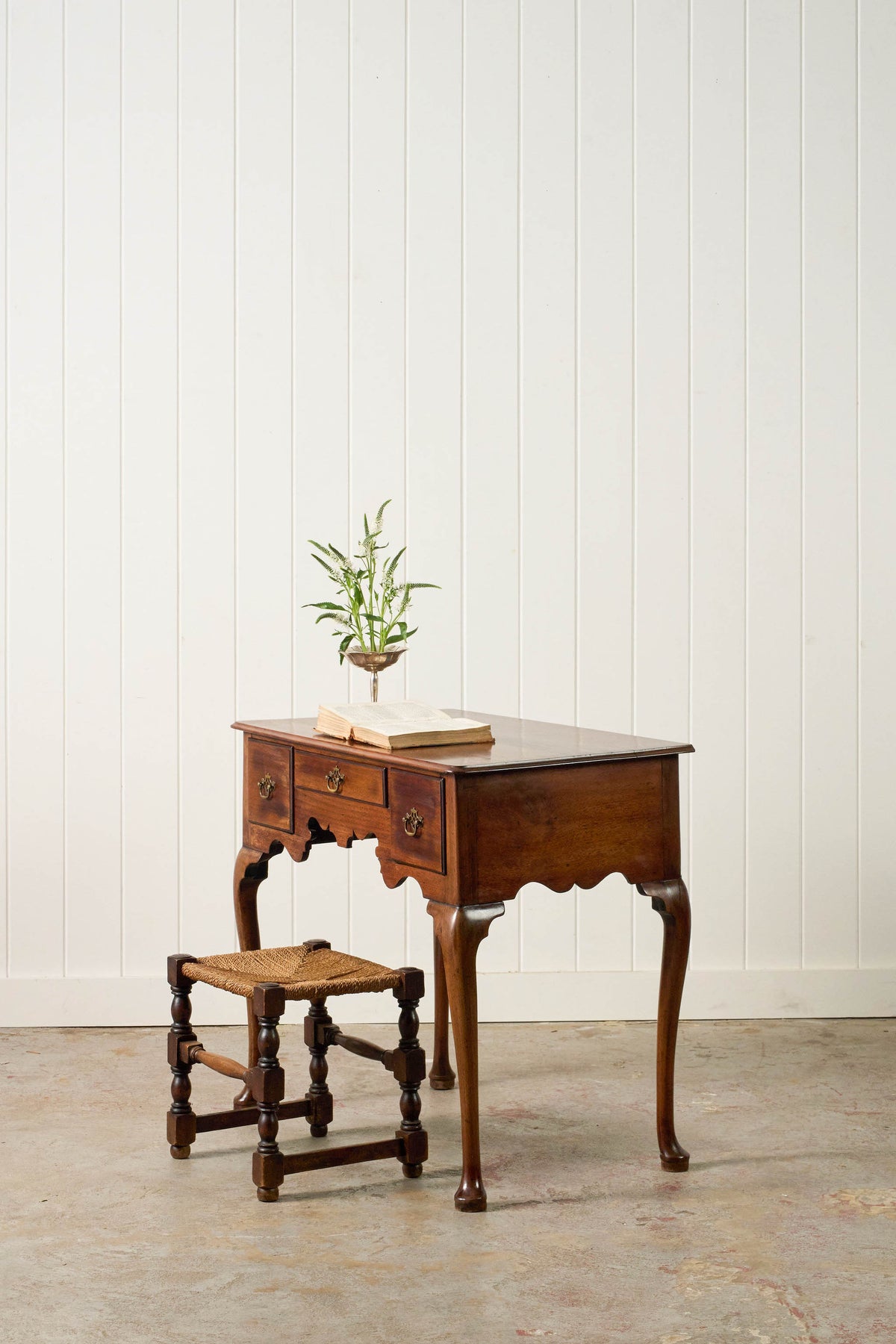 19th Century English Mahogany Low Boy