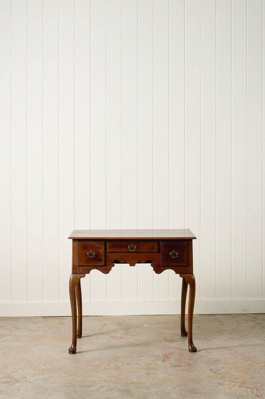 19th Century English Mahogany Lowboy