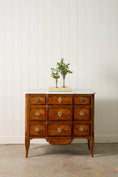 Load image into Gallery viewer, 18th Century French Inlaid Commode with White Marble Top
