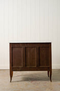 Load image into Gallery viewer, 18th Century French Inlaid Commode with White Marble Top
