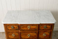 Load image into Gallery viewer, 18th Century French Inlaid Commode with White Marble Top
