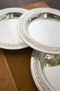 Load image into Gallery viewer, Vintage French Silverplate Wine Coaster with Pearl Edge
