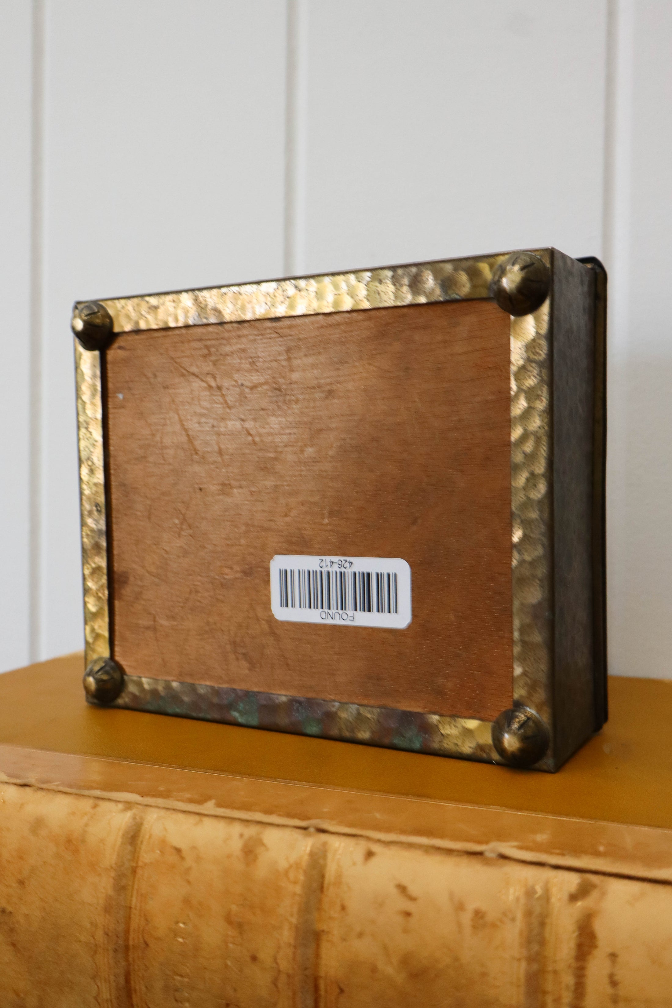 Vintage Brass Box Depicting a Hound
