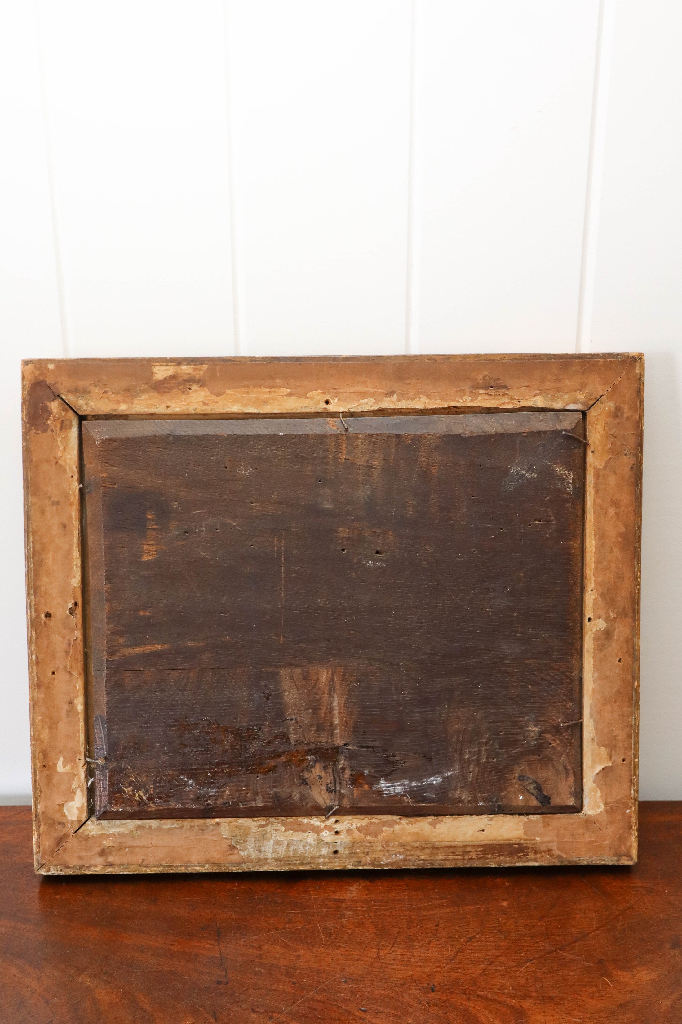 Early 19th Century French Moody Ship Oil on Board