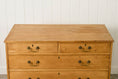 Load image into Gallery viewer, 19th Century English Pine 2 over 3 Chest With Brass Swans
