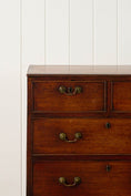 Load image into Gallery viewer, George III 2 Over 3 Mahogany and Crossbanded Hall Chest (c. 1780)
