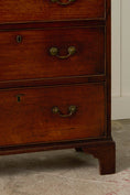 Load image into Gallery viewer, George III 2 Over 3 Mahogany and Crossbanded Hall Chest (c. 1780)

