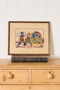 Load image into Gallery viewer, Framed Vintage Needlework of the American Colonial Patriotic ‘Spirit of ‘76’
