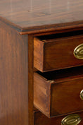 Load image into Gallery viewer, 19th Century English Walnut Bow Front 4-Drawer Chest on Bracket Feet
