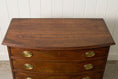 Load image into Gallery viewer, 19th Century English Walnut Bow Front 4-Drawer Chest on Bracket Feet
