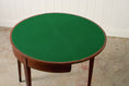 Load image into Gallery viewer, Antique George Ill Mahogany Demi Lune Card Table with Inlay
