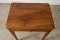 Load image into Gallery viewer, 19th Century French Walnut Single Drawer Side Table with Tapered Legs (from a French Monastery; marking on side)
