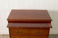 Load image into Gallery viewer, Georgian Mahogany Chest of Drawers 2-Over-3 with Brushing Slide
