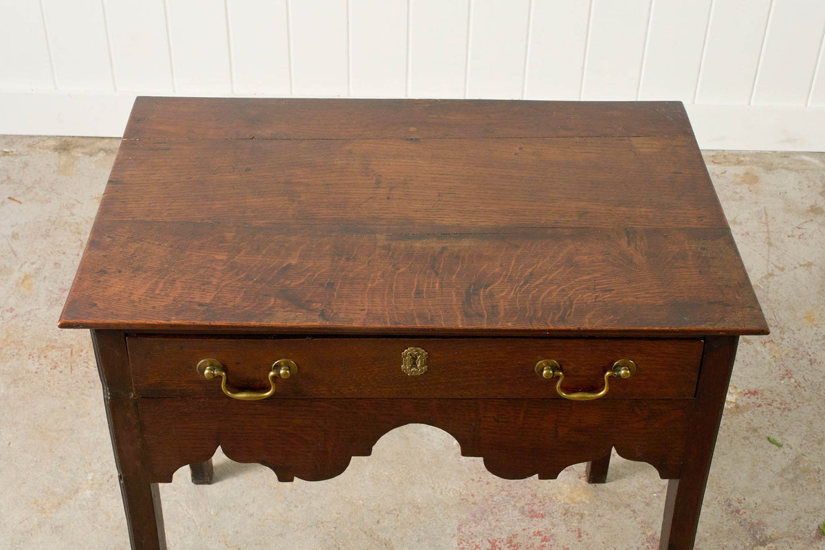 18th Century English Oak Low Boy