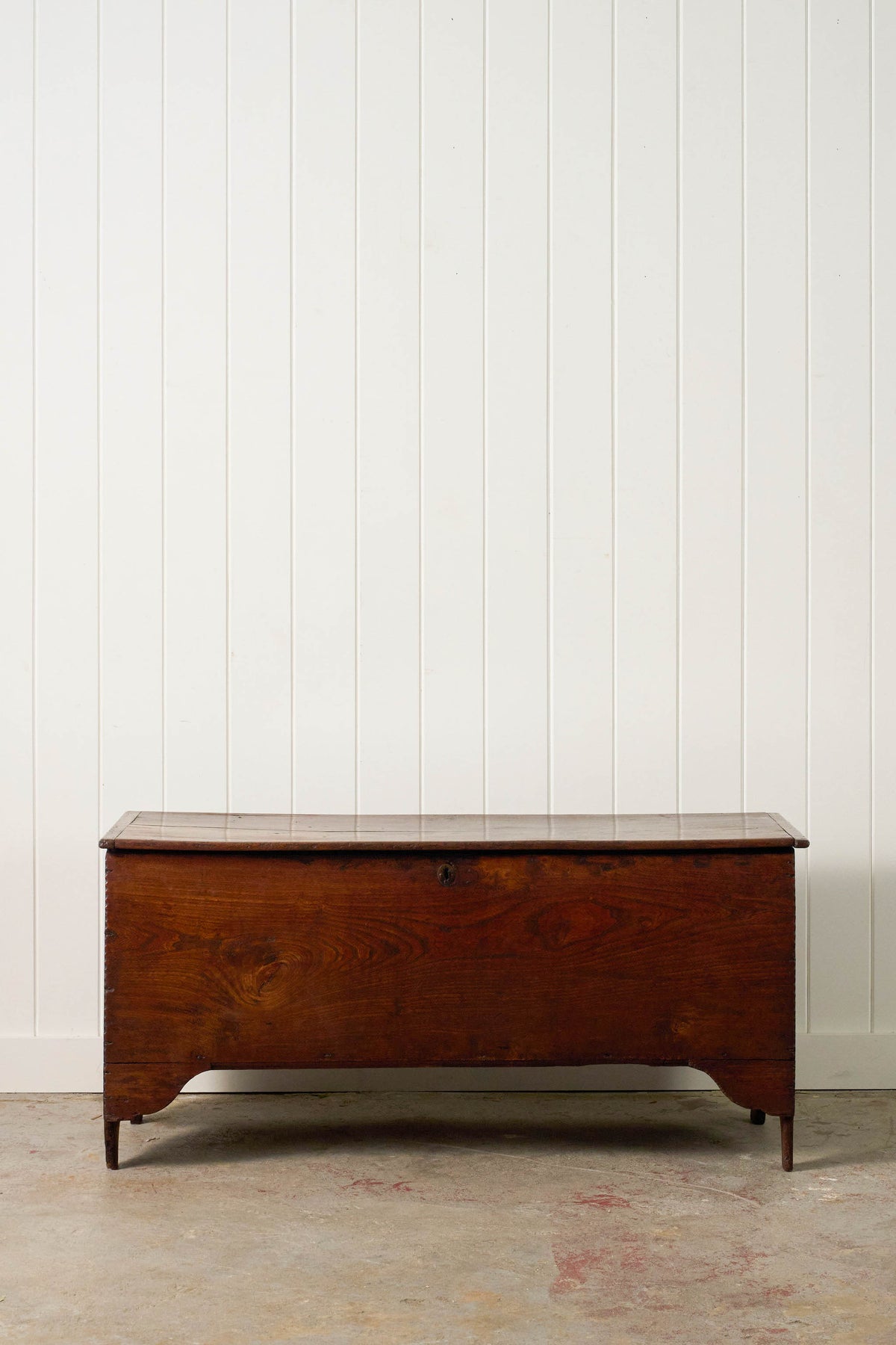 18th Century Elm Wood Coffer