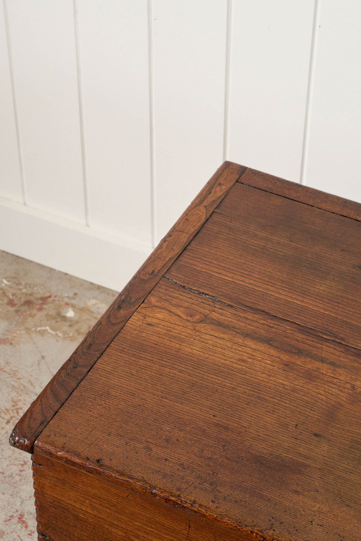 18th Century Elm Wood Coffer