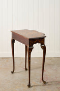 Load image into Gallery viewer, 19th Century Dutch Marquetry Serpentine Console on Padded Feet
