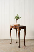 Load image into Gallery viewer, 19th Century Dutch Marquetry Serpentine Console on Padded Feet
