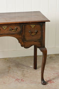Load image into Gallery viewer, 19th Century English Oak Lowboy on Padded Feet
