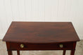Load image into Gallery viewer, Antique English Regency Mahogany Single Drawer Bow Front Table
