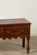 Load image into Gallery viewer, 18th Century 2 Drawer Oak Dresser Base
