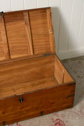 Load image into Gallery viewer, 19th Century English Campaign Trunk
