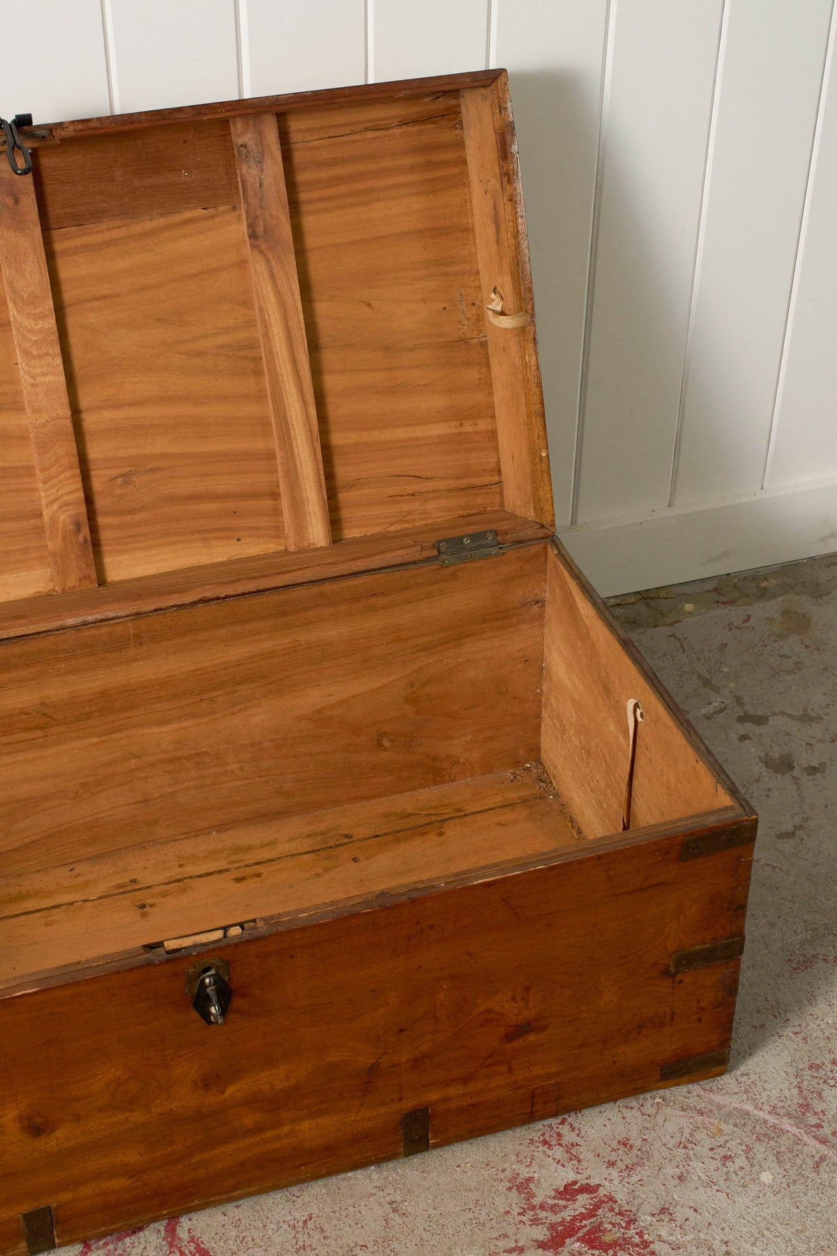 19th Century English Campaign Trunk