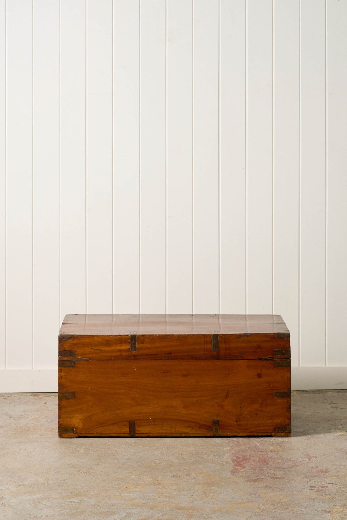 19th Century English Campaign Trunk