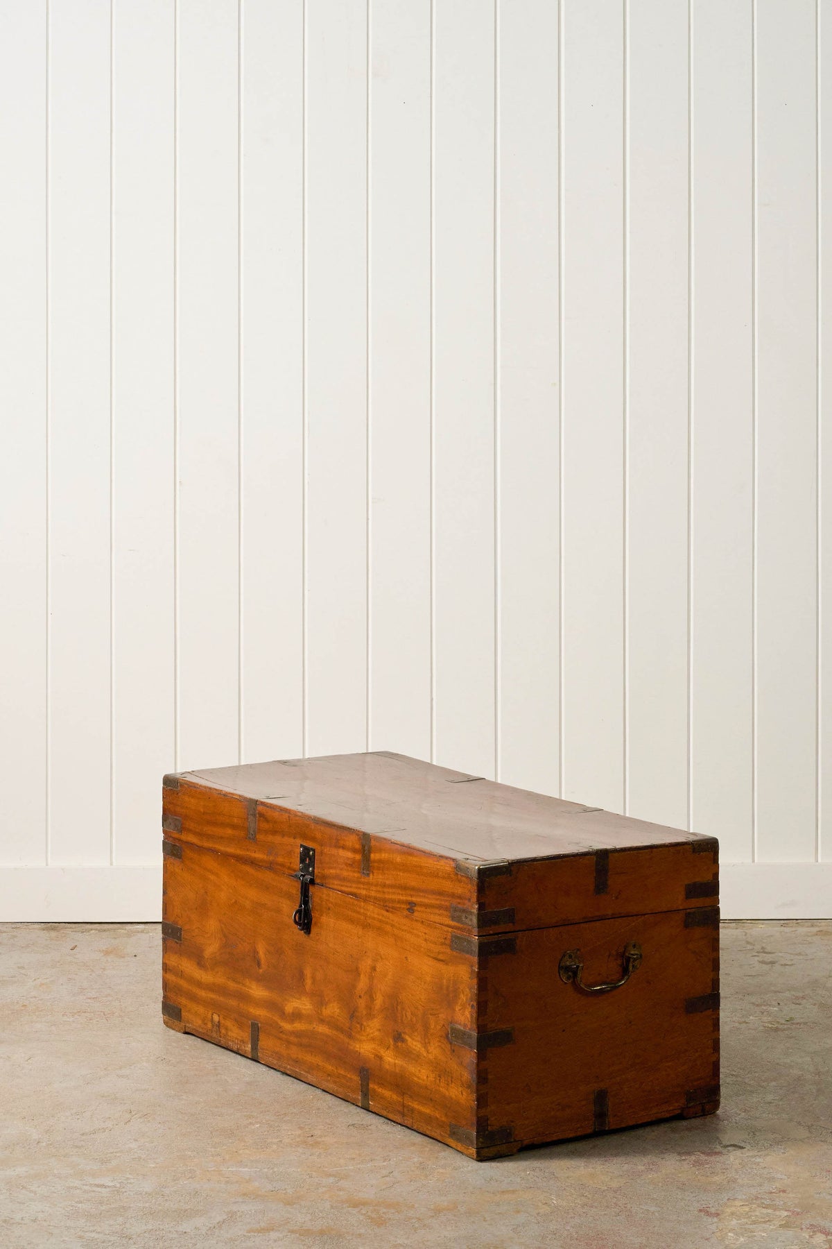19th Century English Campaign Trunk