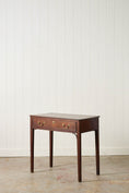 Load image into Gallery viewer, 19th Century Georgian Mahogany Single  Table With Tapered Legs
