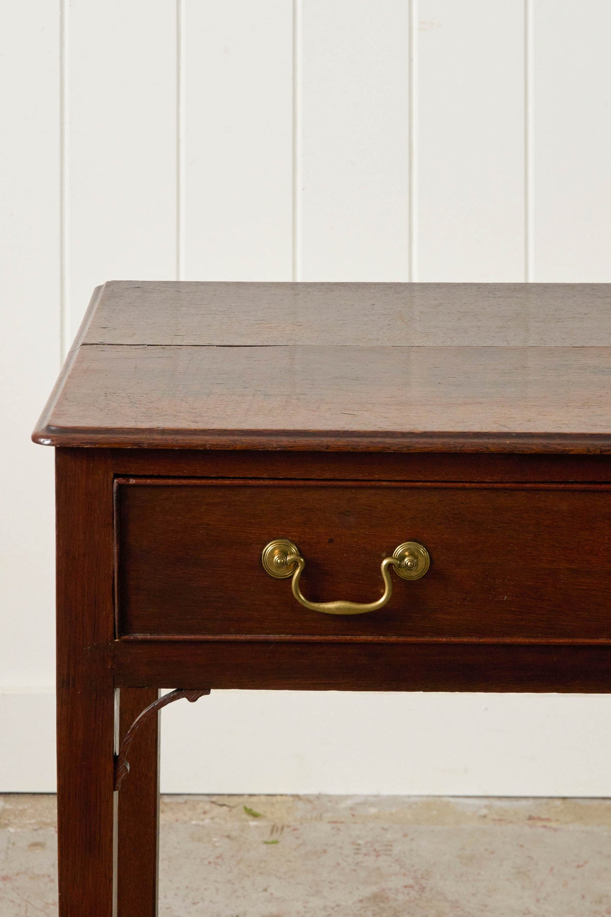 19th Century Georgian Mahogany Single  Table With Tapered Legs