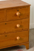Load image into Gallery viewer, Victorian 2-Over-2 English Pine Chest on Bracket Feet
