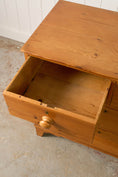Load image into Gallery viewer, Victorian 2-Over-2 English Pine Chest on Bracket Feet
