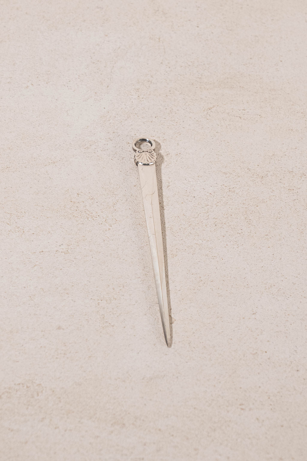 Silver Plate on Brass Letter Opener – William Hutton & Sons, Sheffield, England (c. 1902)