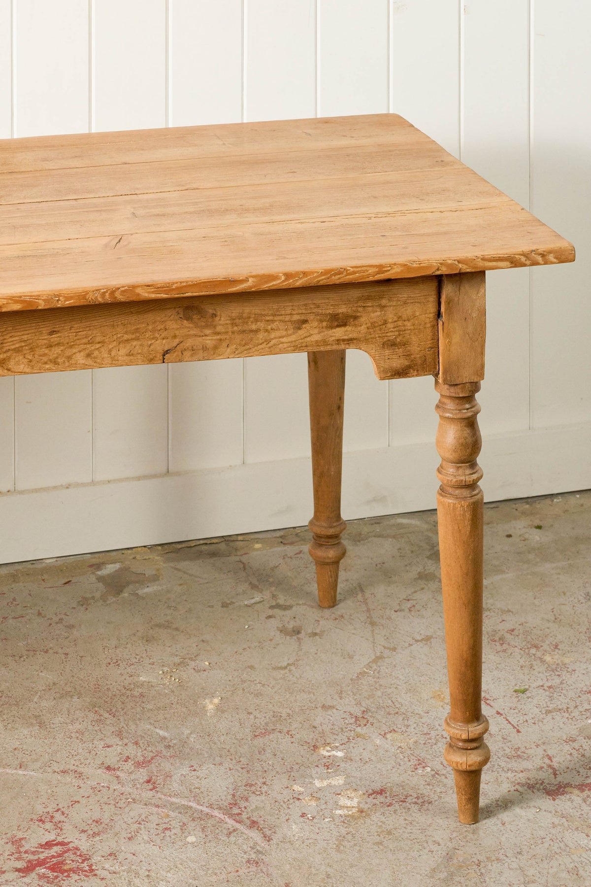 19th Century French Pine Table/Desk