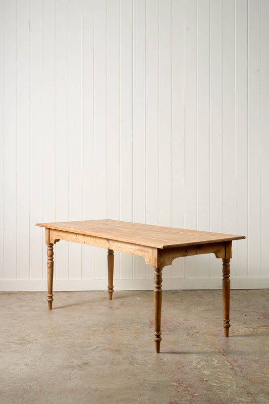 19th Century French Pine Table/Desk