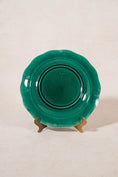 Load image into Gallery viewer, Antique Wedgwood Majolica Green Grape & Vine Plate
